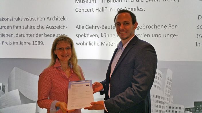 GoBD-Zertifikat Übergabe KL Trend